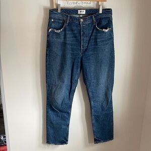 Agolde Riley Straight Leg in Long